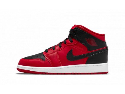 air jordan 1 mid reverse bred 2021 gs 1 1000