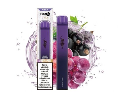 venix pro black grape x jednorazove e cigarety