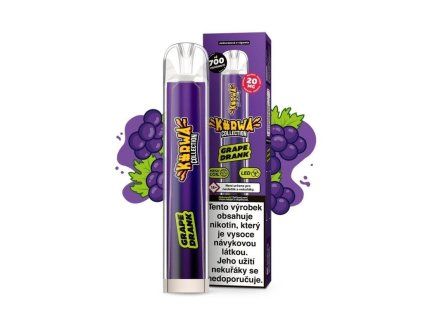 Kurwa Collection Grape Drank vape 20mg 700 potahů