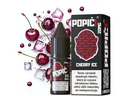 e liquid popic salt cherry ice sladke a os