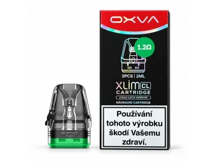 OXVA XLIM V3 CL Pod 1,2 Ω, 2 ml - krabička a cartridge, balení 3 ks