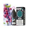 E-liquid POPIČ! Salt Blue Sour Raspberry 10 ml 20 mg s příchutí borůvky a maliny