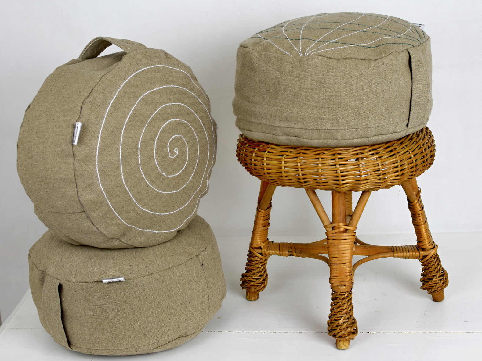 Pohankovo-lněné sedáky ZAFU