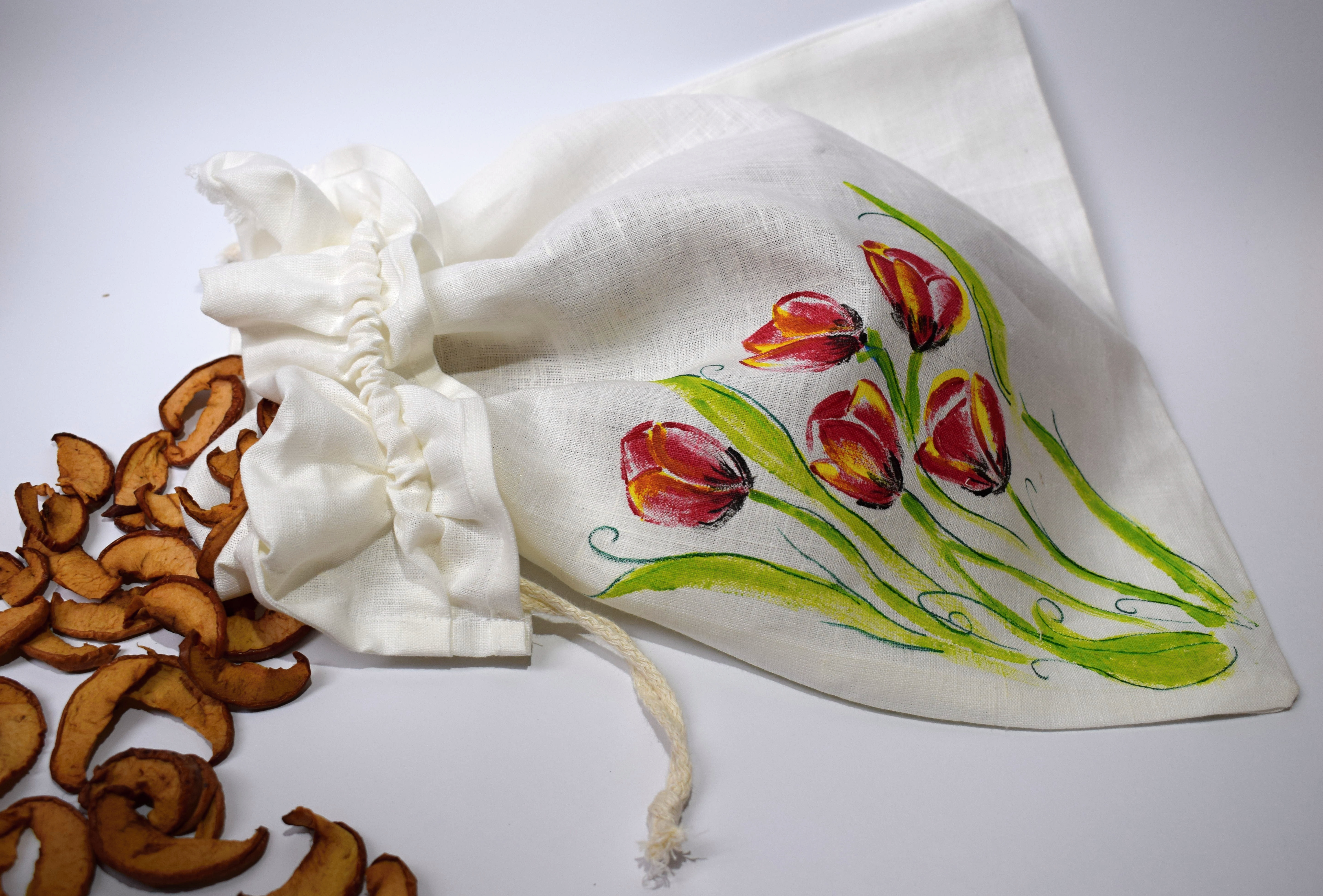 Utěrky a pytlíčky s potiskem