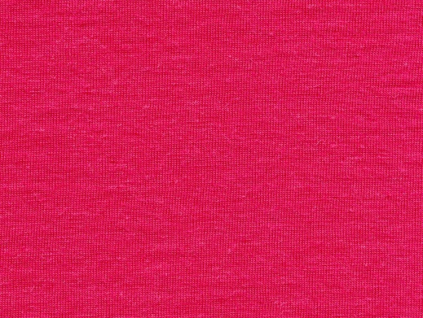 Konopný úplet cyklámen - jednolíc