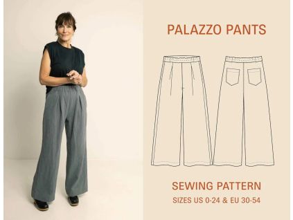 WBM Palazzo Pants sewing pattern 05