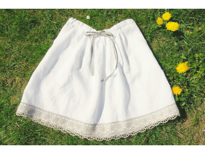 Lněná sukně Bianka - SS0128_46