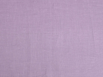 VZOREK - Lněná látka fialová lila měkčená - BLX029_01
