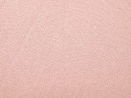 VZOREK - Lněná látka jemně růžová, měkčená - LIX004_01