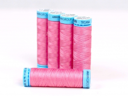 Bavlněná nit růžová (0867) 100 metrů - VT0029