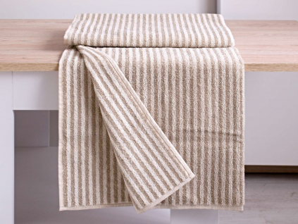 MICHAL přírodní ručník len/bambus - FL0021