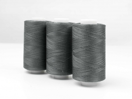 Bavlněná nit šedá (3039) 1000 yards - AP0040