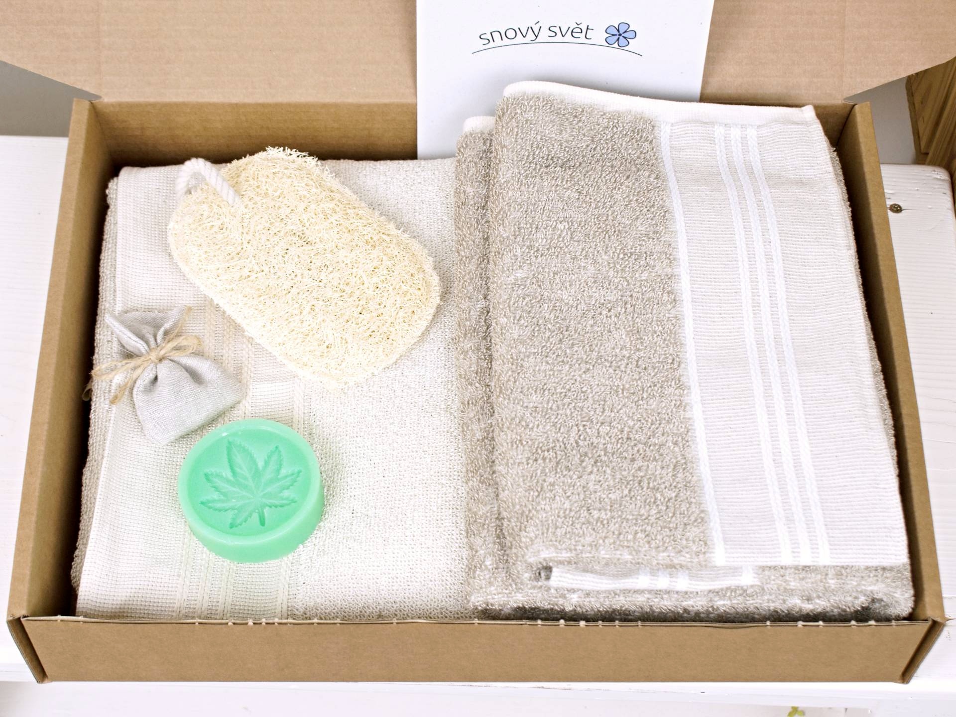 Dárkový balíček s froté ručníky - LINA