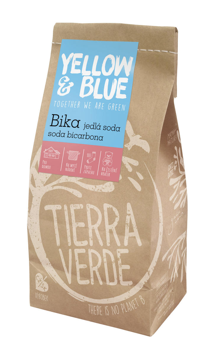 Bika – jedlá soda, soda bicarbona Tierra Verde 1 kg