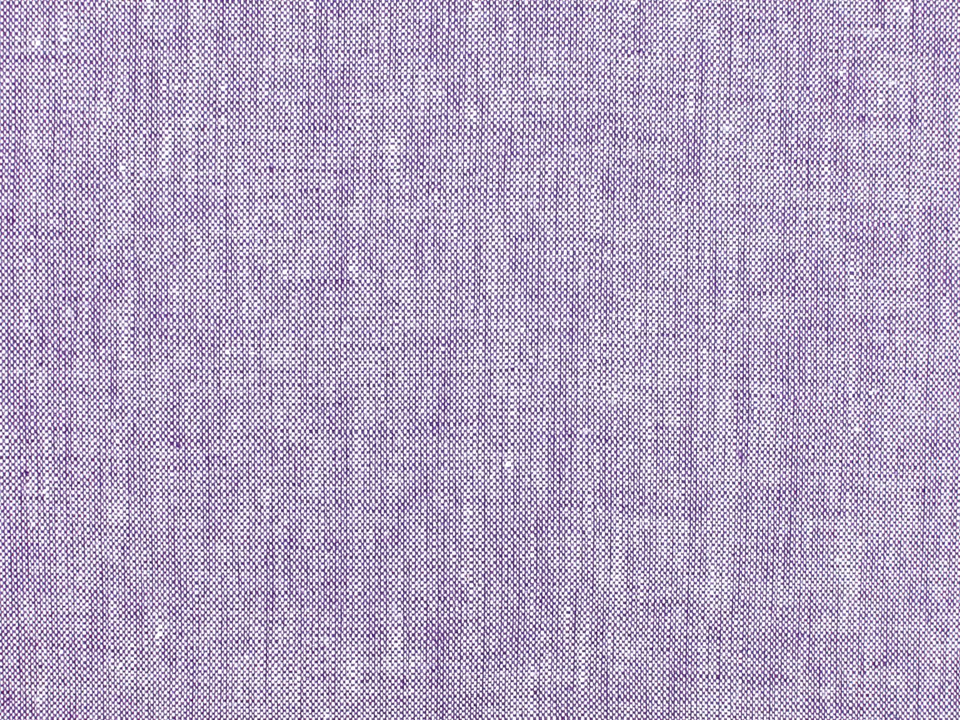 VZOREK - Lněná látka fialový melír Tyrone