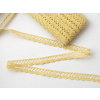 Paličkovaná krajka bavlněná světle žlutá TK0062-18mm