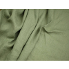 Lněná látka zelená khaki