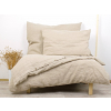 Lněné povlečení přírodní měkčené s kokosovými knoflíky