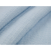 VZOREK - Lněná látka vaflová světle modrá
