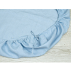 Světle modré prostěradlo LISA 1-L