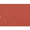 Lněná látka cihlová - 185 g/m2