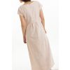 Lněné šaty Gita - mi.DESIGN