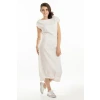 Lněné šaty Milena - mi.DESIGN