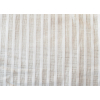 Lněné pruhy bílá záclonová - 50% len - BLX033