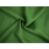 Lněná látka zelená brčál měkčená