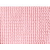 VZOREK - Lněná látka vaflová růžová 48% len