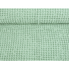 Lněná látka vaflová peprmint