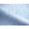 VZOREK - Lněná látka modrý melír Tyrone