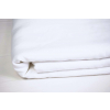 Bílé prostěradlo BIALA na dvojlůžko - 100% LEN - SS0171_SV