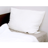 Bílý konopný povlak na polštář NKx40x40 - SS0275