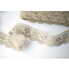 Paličkovaná krajka lněná přírodní TK0046-50mm
