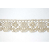 Paličkovaná krajka lněná přírodní TK0046-50mm
