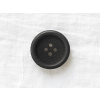 Dřevěný knoflík černý - 32"