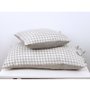 Povlak na polštář přírodní kostka s vázáním (Rozměr polštáře Polštář 50x70 cm)