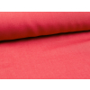 Lněná látka červená měkčená