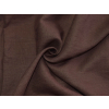 Lněná látka hnědá měkčená