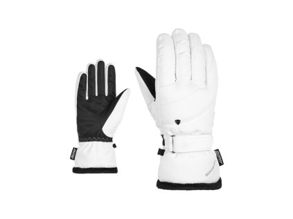 Zimní rukavice Ziener Kahli-Z PR lady, bílá