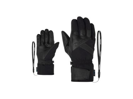 Zimní rukavice Ziener Getter-Z AS AW, černá