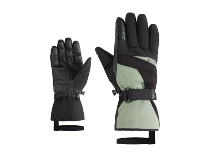 Zimní rukavice Ziener Galerius-Z GTX zelená