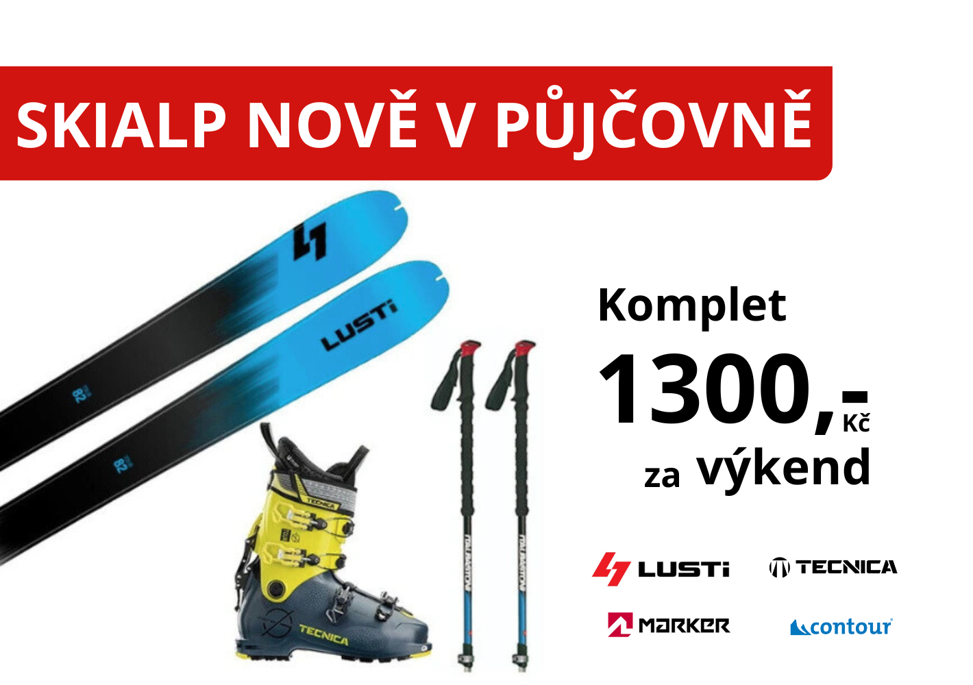 Půjčovna skialp vybavení Snowbear Hradec Králové