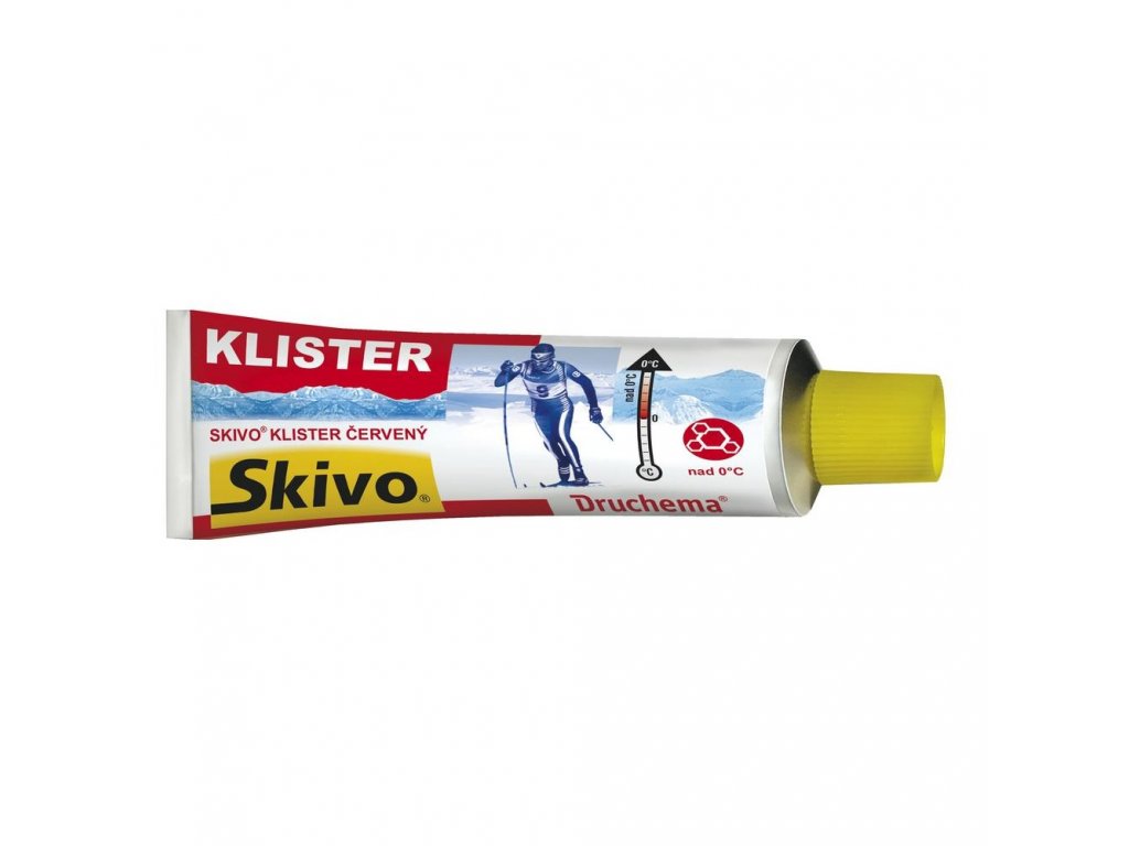 KLISTER Skivo červený 50g