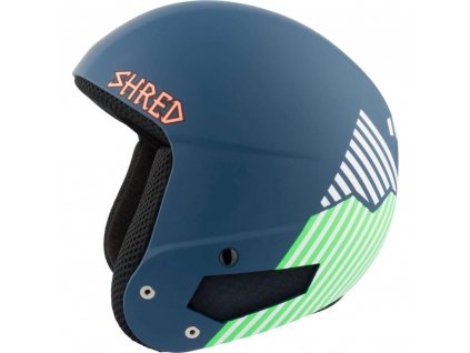 Lyžařská helma Shred BRAIN BUCKET NEEDMORESNOW NAVY/GREEN