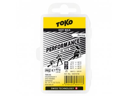 VOSK Toko Performance Hot Wax black 40g