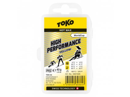 VOSK Toko High Performance Hot Wax yellow 40g