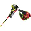 Sjezdové hole LEKI WCR TBS SL 3D bright red-black-neonyellow