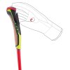 14995 2 hole leki prc 750 bright red neonyellow black